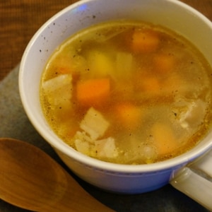 簡単！コロコロ根菜スープ